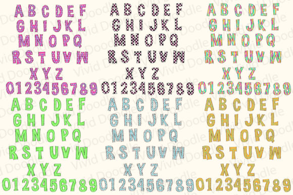 Hello Rainbow Font preview 2