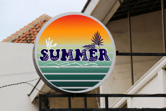 Hello Sea Font preview 3