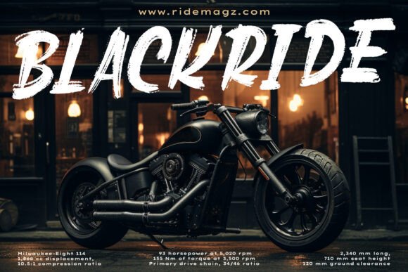 Brick Riot Font preview 2