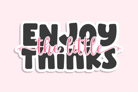Hello Smile Font preview 4