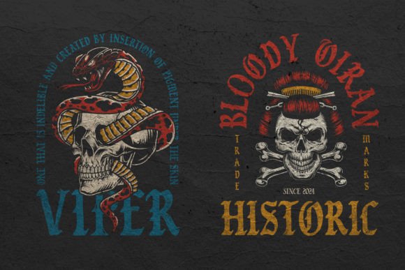 Black Poser Font preview 3
