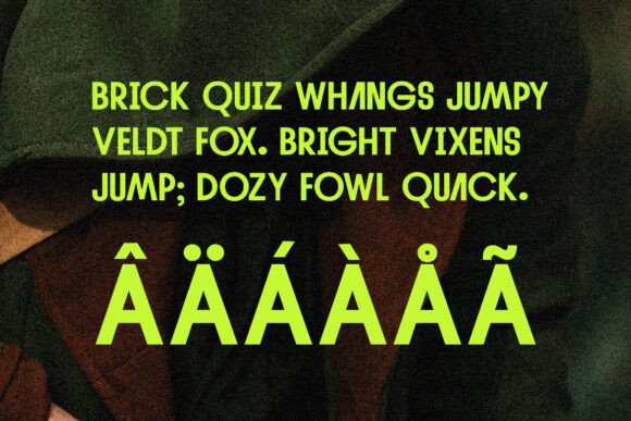 Atreo Font preview 3
