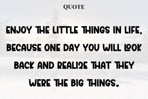 Hello Thick Font preview 3