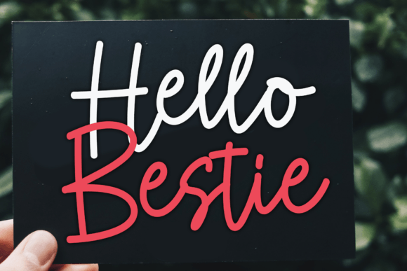 Hello Writing Font preview 2