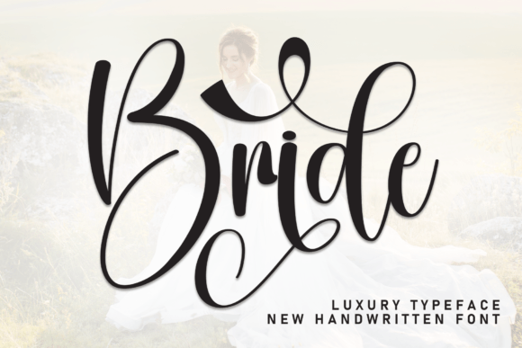 Bride Font preview 2