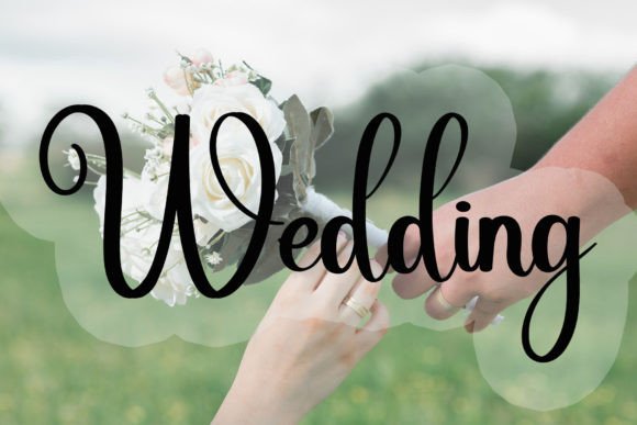 Bride Font preview 3