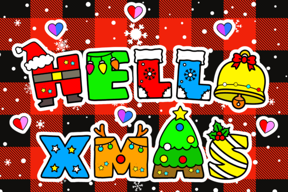 Hello Xmas Font