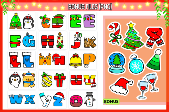 Hello Xmas Font preview 3
