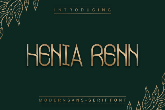 Henia Renn Font