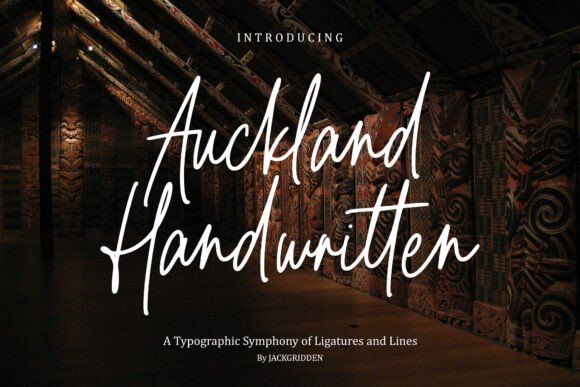 Auckland Handwritten Font