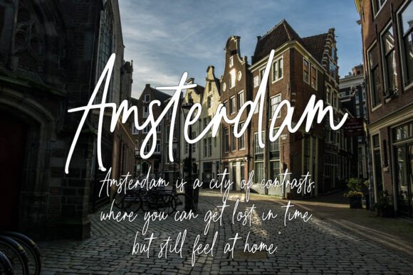 Auckland Handwritten Font preview 3