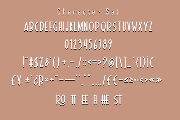 Heroes Font Font preview 4