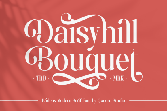 Bridens Font preview 2