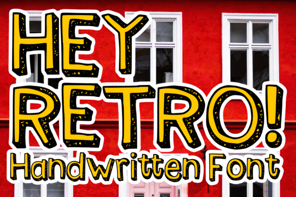Hey Retro Font