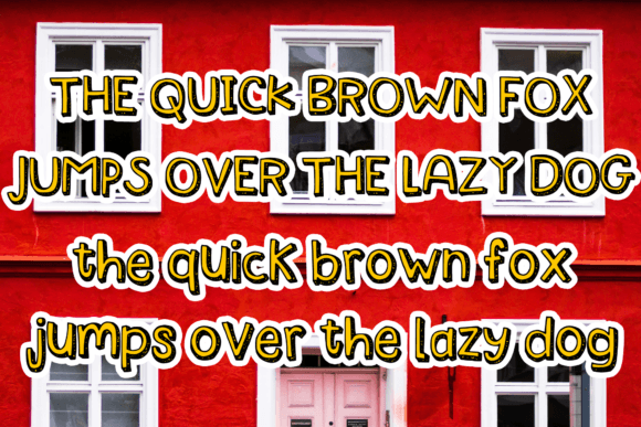 Hey Retro Font preview 4
