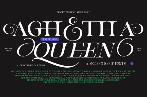 Aghetha Queen Font