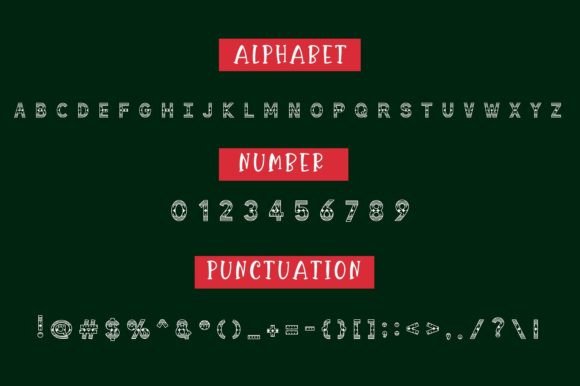 Hey Xmas Font preview 3