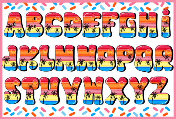 Hi Summer Font preview 2