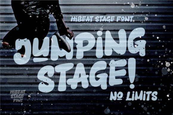 Hibeat Stage Font preview 3
