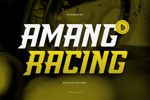 Amang Racing Font