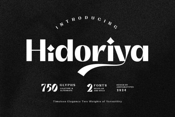 Hidoriya Font