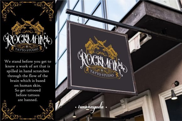 High Prosess Font preview 3