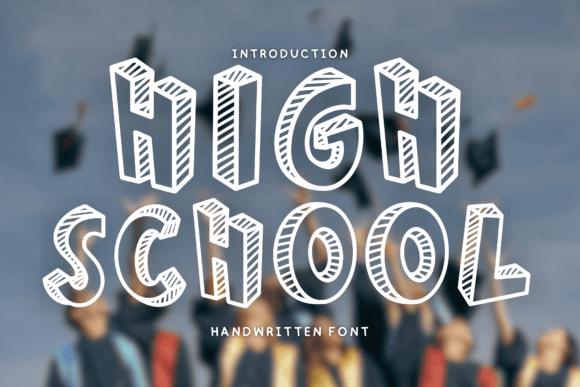 High School Font