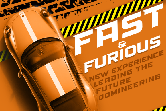 High Speed Font preview 2