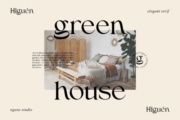 Higuen Font preview 2