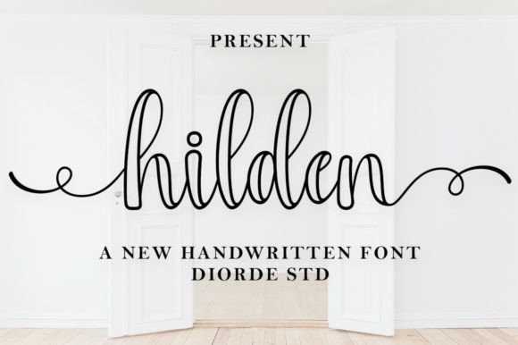Hilden Outline Font