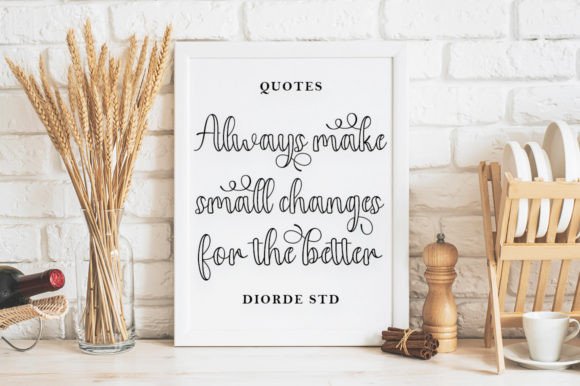 Hilden Outline Font preview 3
