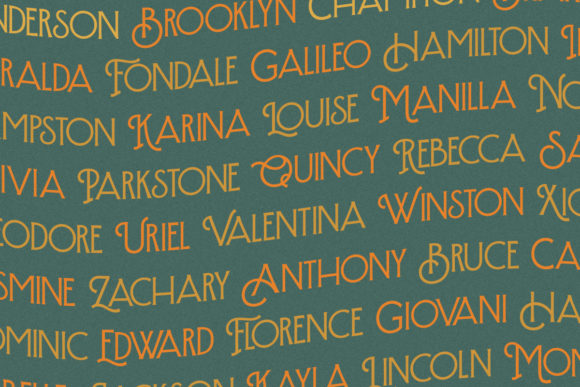 Hintown Font preview 2