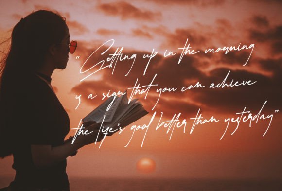 Hilston Signature Font preview 4
