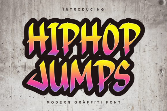 Hiphop Jumps Font