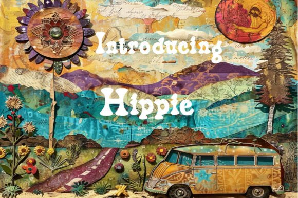 Hippie Font preview 2