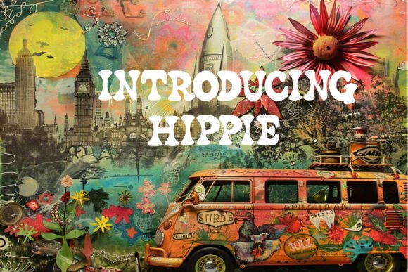 Hippie Font preview 4