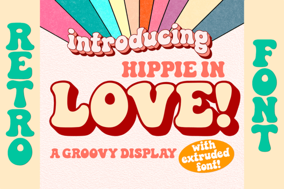 Hippie in Love Font