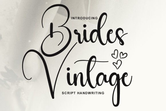 Brides Vintage Font