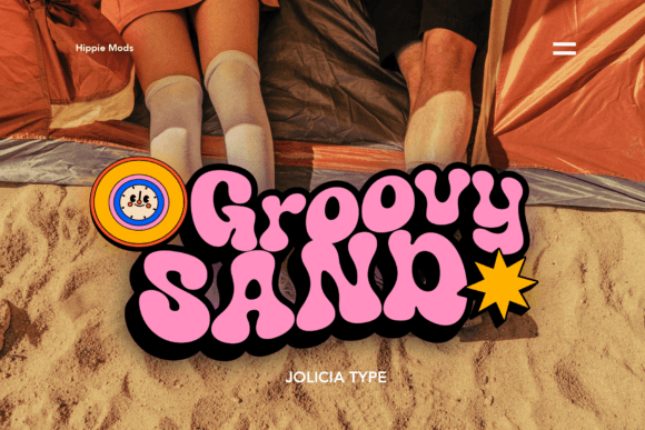 Hippie Mods Font preview 4
