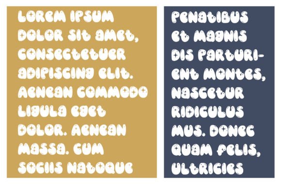 Hippy Holidays Font preview 4