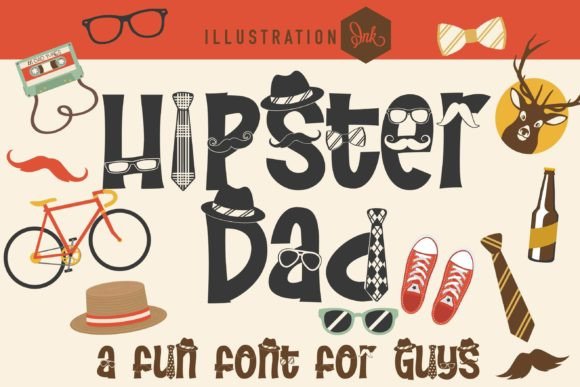 Hipster Dad Font