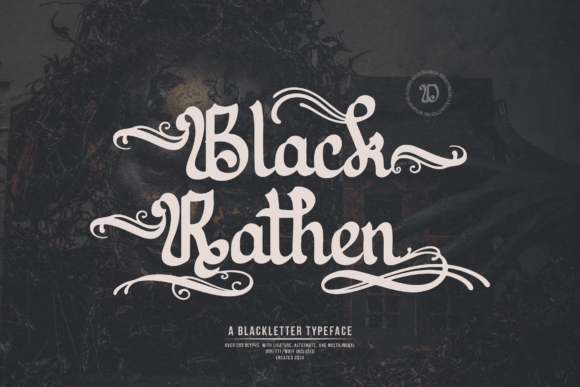 Black Rathen Font