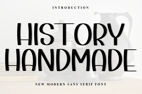 History Handmade Font