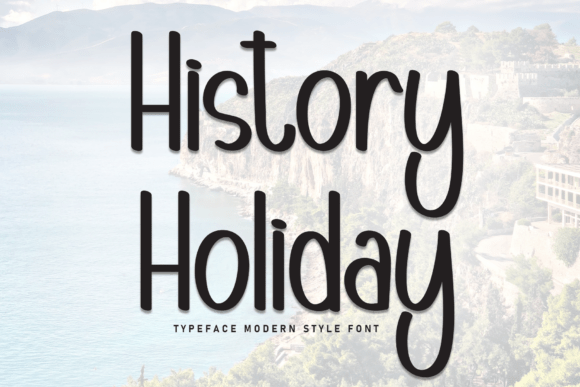 History Holiday Font