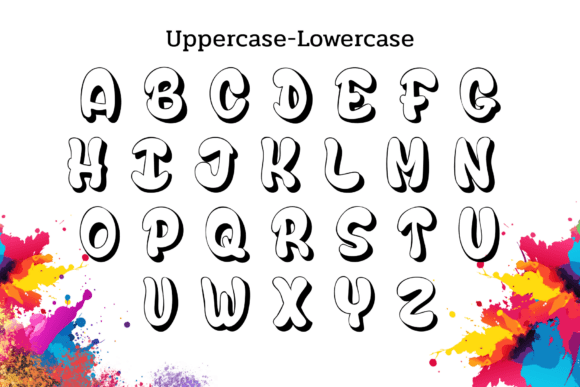 Holi Festival Font preview 2