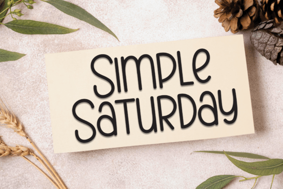 Holiday Font preview 4