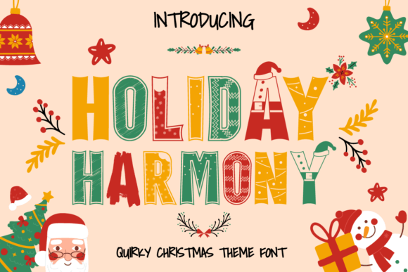 Holiday Harmony Font