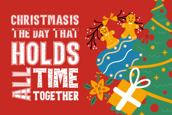 Holiday Harmony Font preview 3
