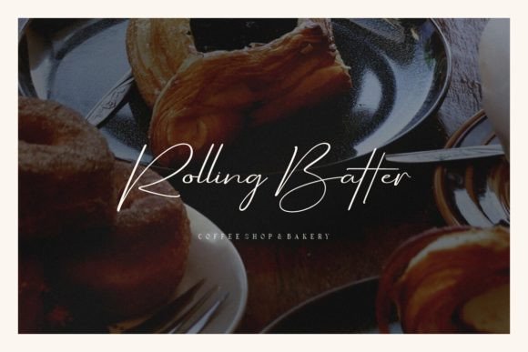 Aurantiaca Signature Font preview 3