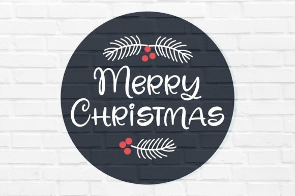 Holidays Christmas Font preview 2